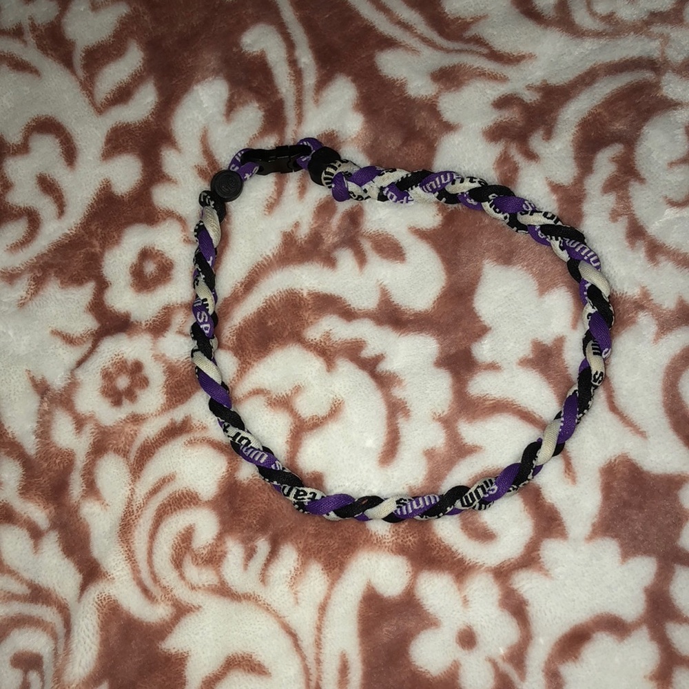 Athletic braid necklace